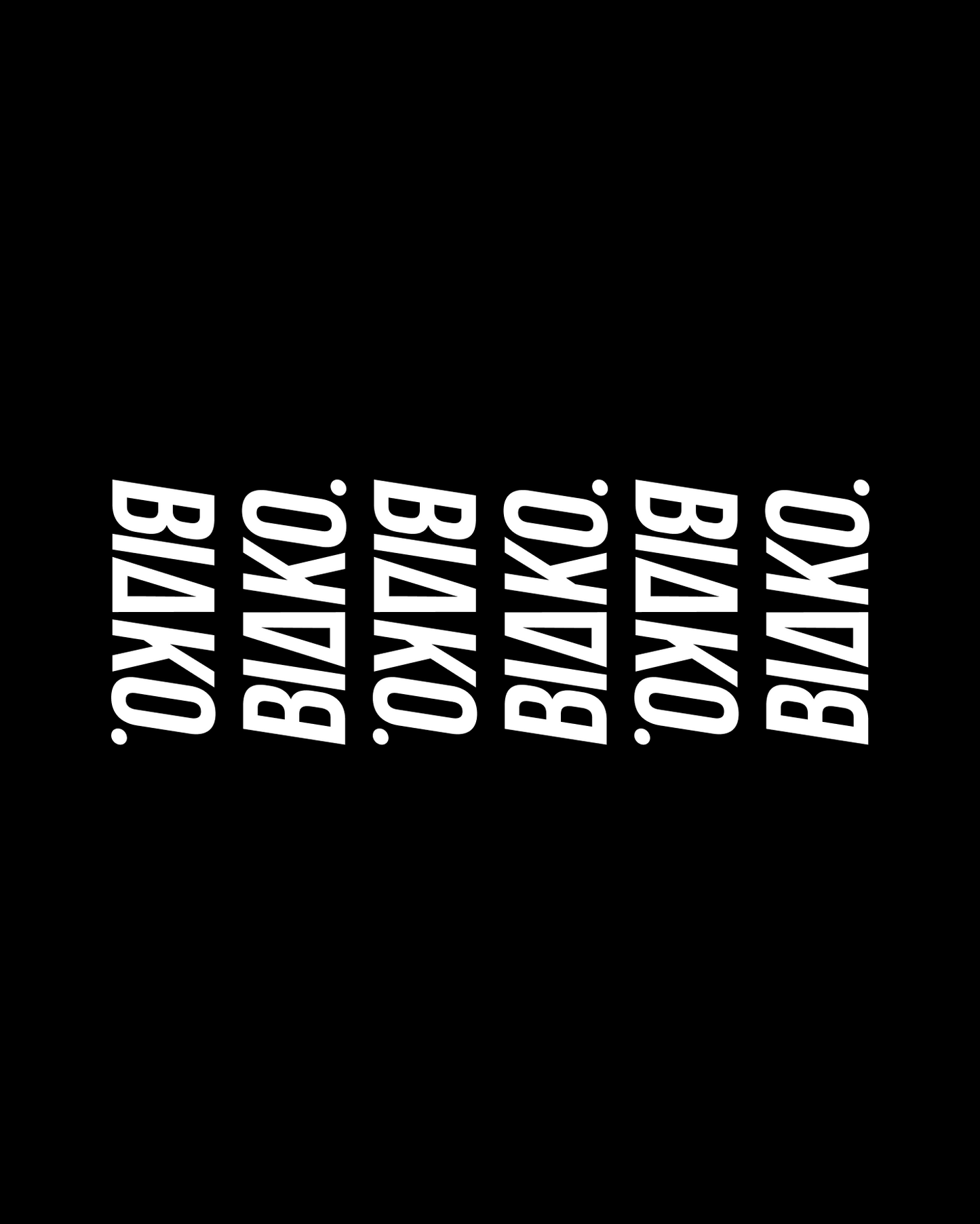 BIAKO MULTI VERTICAL LOGO UNISEX CLASSIC TEE